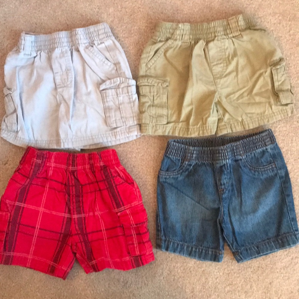 Set of 4 Baby Shorts